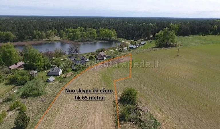 Parduodamas namų valdos sklypas netoli Ežeriekų ežero!