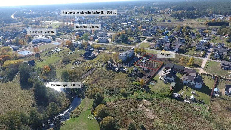 Parduodamas namų valdos sklypas Senojoje Varėnoje