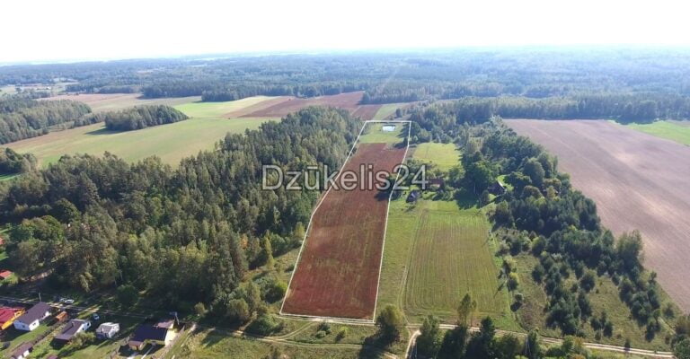 Parduodamas 3.55 ha. sklypas Barčių kaime