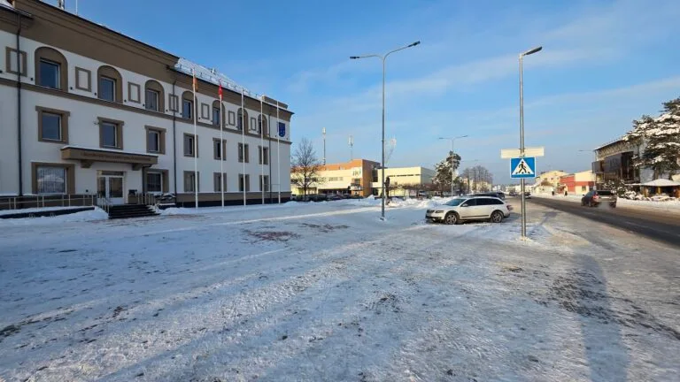Parduodamas 2 kambarių butas Varėnoje, miesto centre